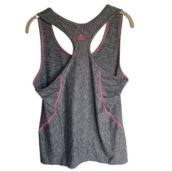 RBX Grey Racerback Tank Top Size Large - Picture 2 of 3